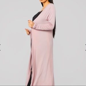 Mauve Duster Jacket